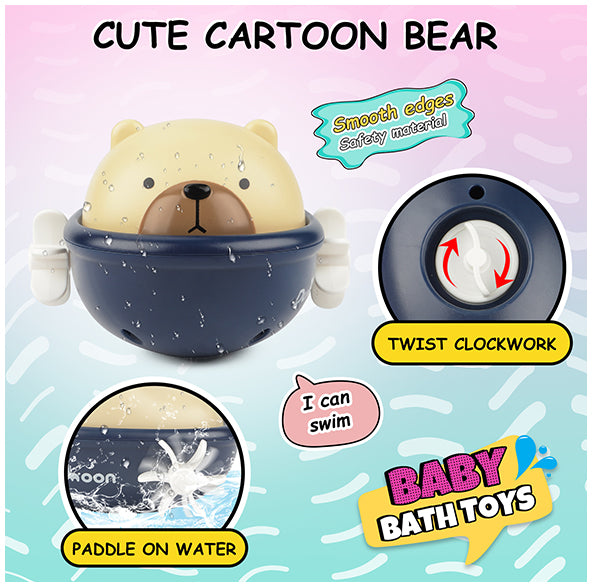 Baby Bathtub Wall Toy Interactive Fun Bath Toys for Toddler GILOBABY