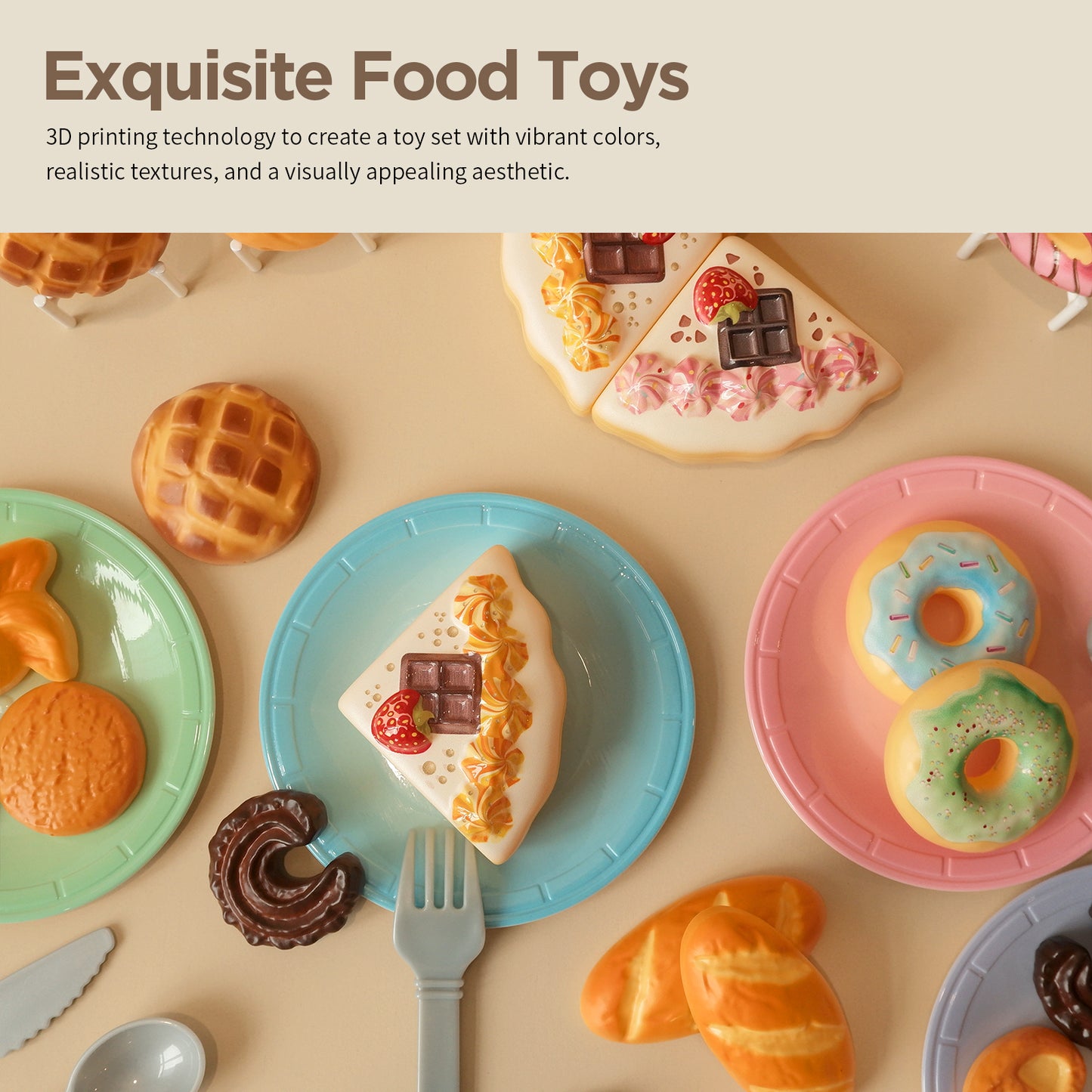 GILOBABY Toy Food for Toddlers