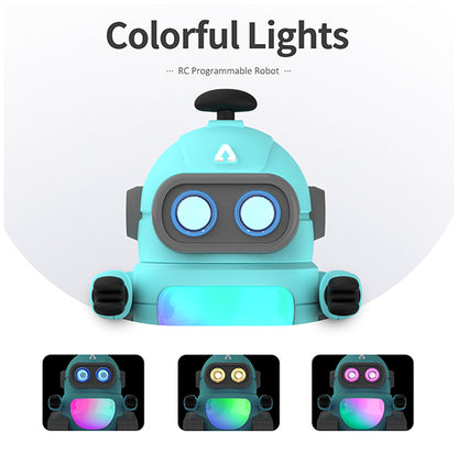 Remote Rechargeable Light Show Control Robot 2.4GHz RC Robot Toy for Kids - GILOBABY