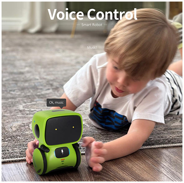 Kids Robot Toy Interactive Voice Controlled Smart Robotics - GILOBABY