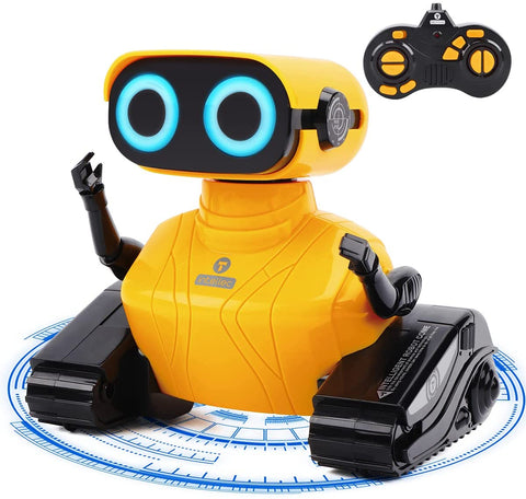 GILOBABY Kids Robot Toys, Interactive Robot Companion Smart Talking Robot  with Voice Control Touch Sensor, Dancing, Singing, Recording, Repeat