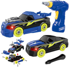 Take Apart Racing Car 26 PCS Assembly Car Toys for Kids - GILOBABY